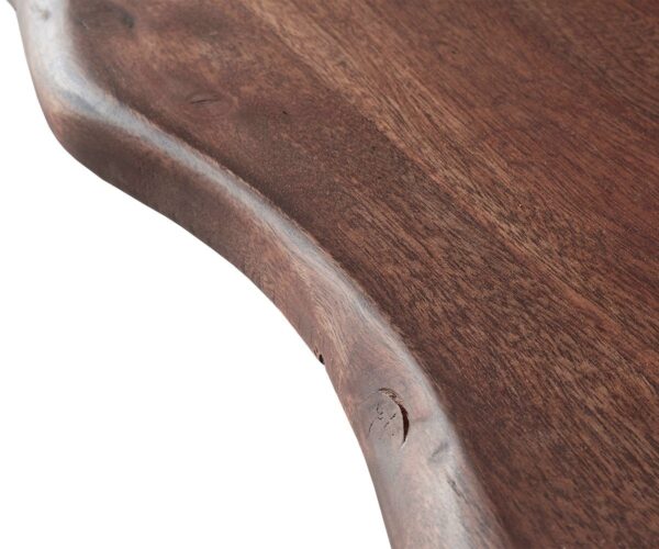 Asztallap Edge 260x100 cm XL akác barna Live-Edge