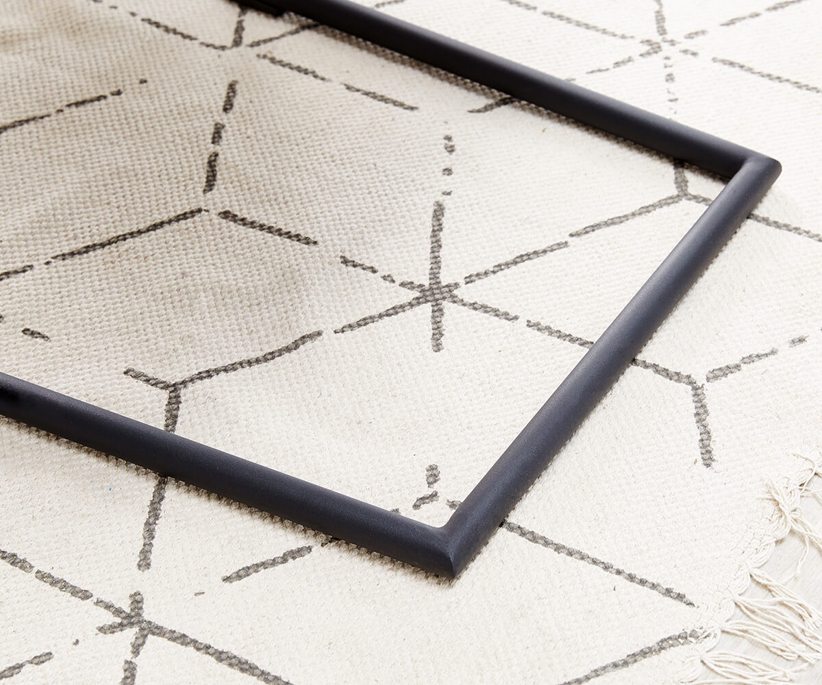 Jídelní židle Daan šedý vintage černý kovová podnož - Image 6