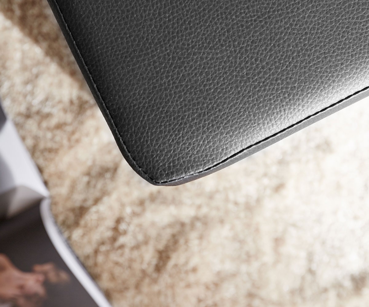 Taburet Dado 45x45 cm černá - Image 2