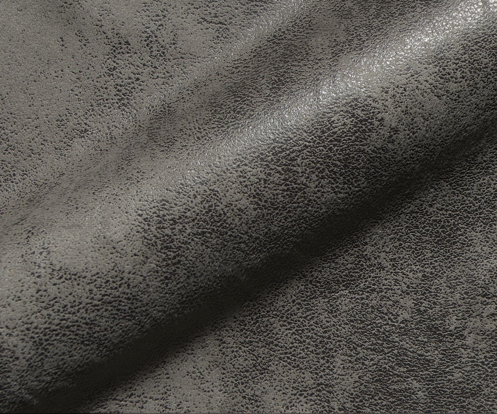 Otočná židle Zoa-Flex šedá vintage křížová podnož kulatá otočná nerezová ocel - Image 4