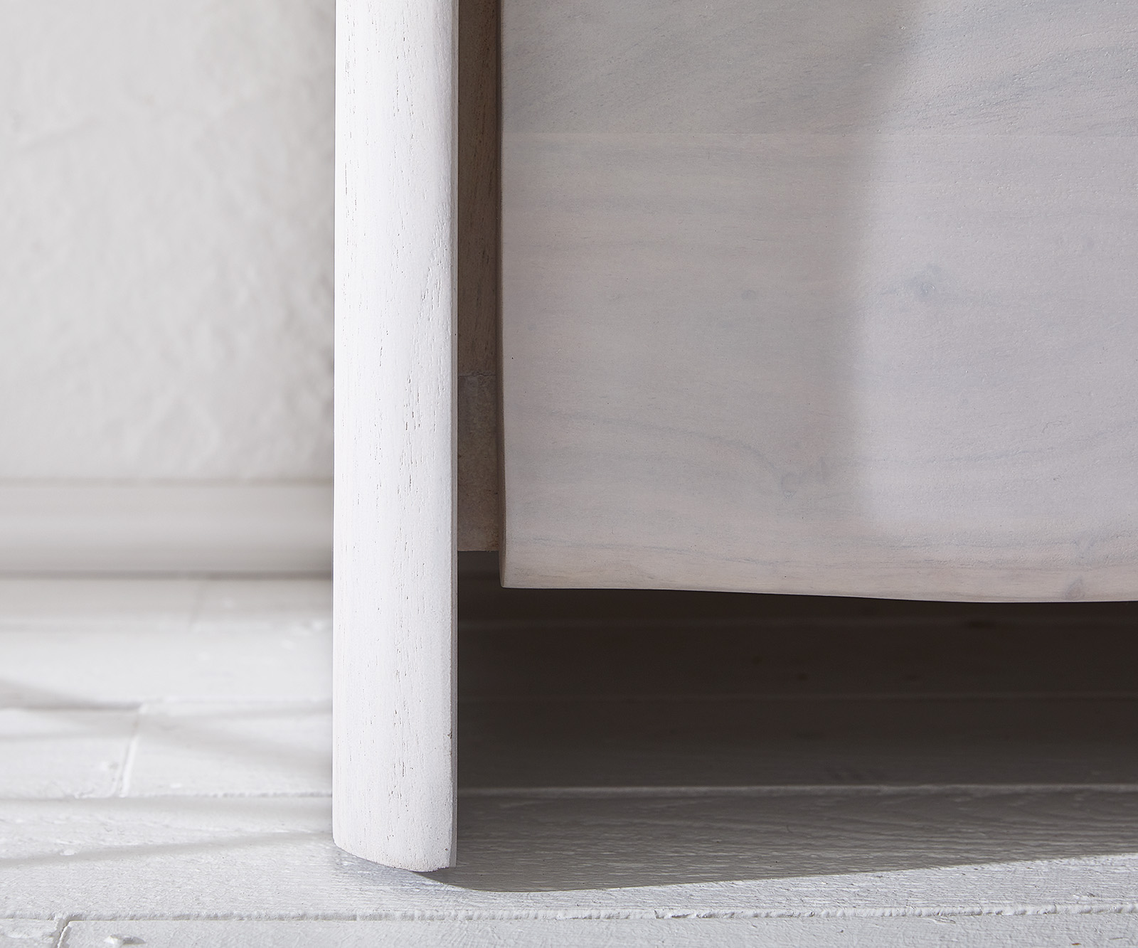 Komoda Live Edge akácie světlá 147 cm - Image 8