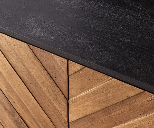 Komód Famke 145 cm mango teak 3 ajtós - Image 3