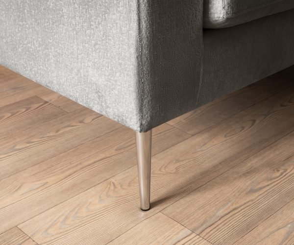 Sarokkanapé Marla 285x140 cm chenille taupe bal oldali rekamié - Image 5