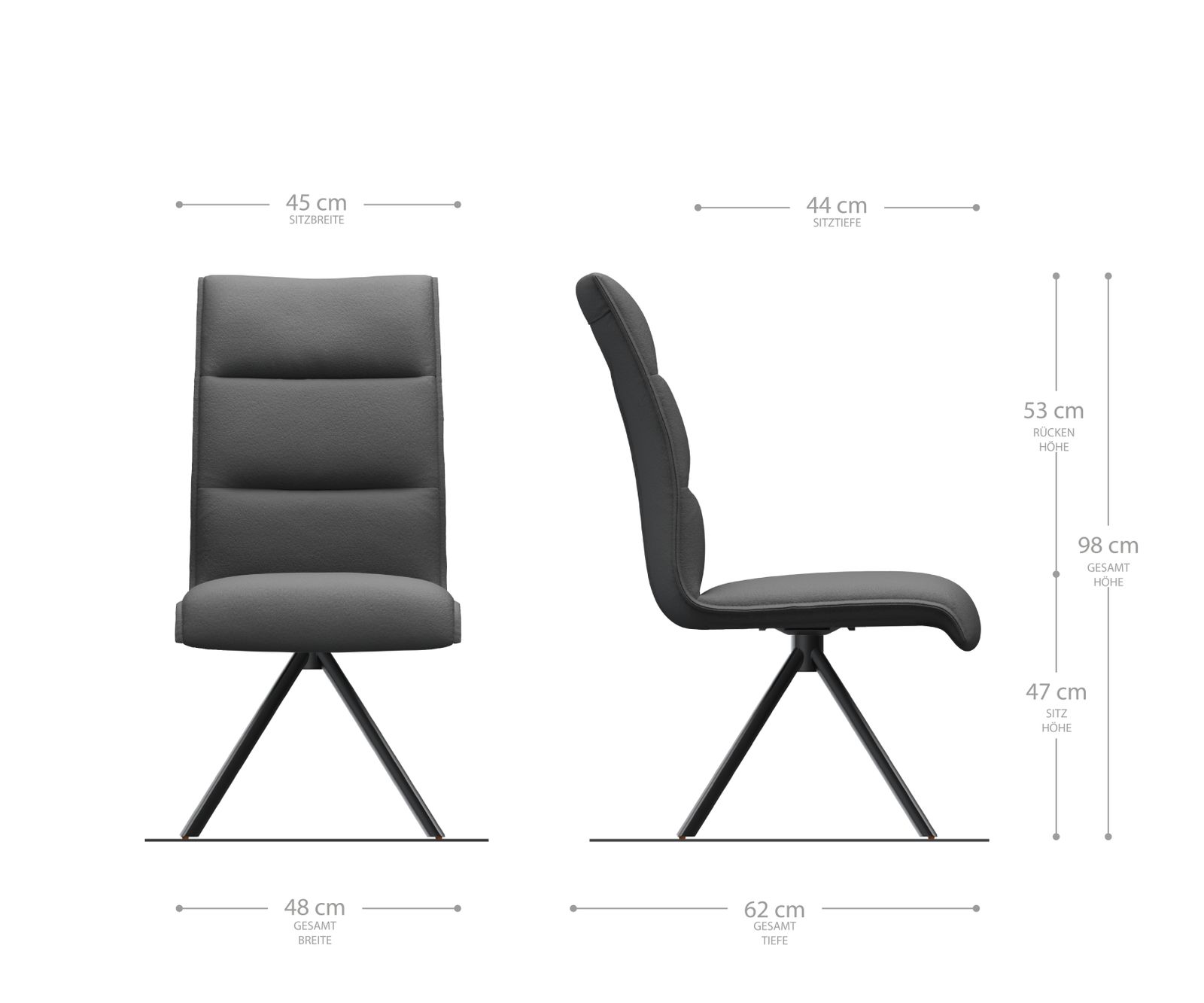 Otočná židle Xantus-Flex růžový samet křížová podnož kulatá otočná z nerezové oceli - Image 5