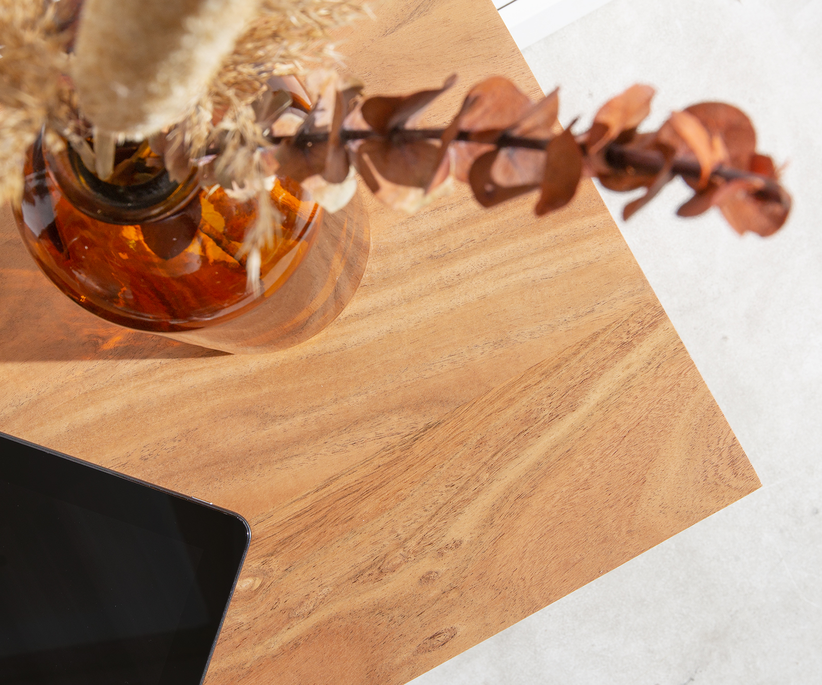 TV szekrény Stonegrace 240 cm akác természetes 2 rekesz 4 fiók kőfurnér V láb - Image 6