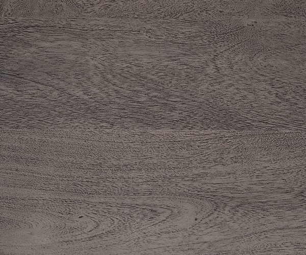 Étkezőasztal Edge 200x100 XL akác platina kereszt láb téglalap fekete Live-Edge - Image 3