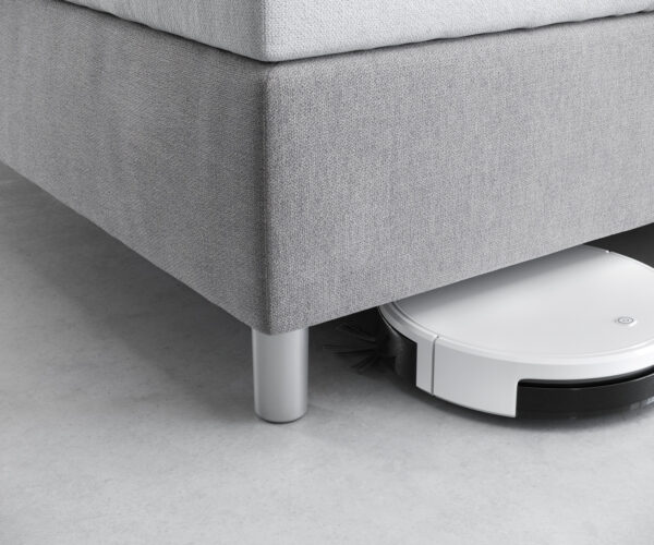 Ágy Dream lábváltozat készlet boxspring ágy alumínium színű lábak 10 cm-es talptávolság 120 cm-es ágy szélességhez