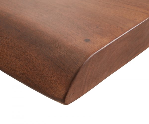 Asztallap Edge 200x100 cm XL akác barna Live-Edge - Image 4