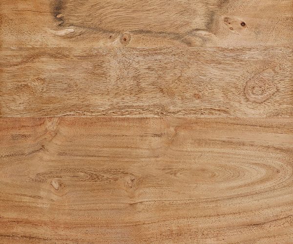 Étkezőasztal Edge 240x100 cm akác természetes rozsdamentes acél keskeny Live-Edge - Image 3