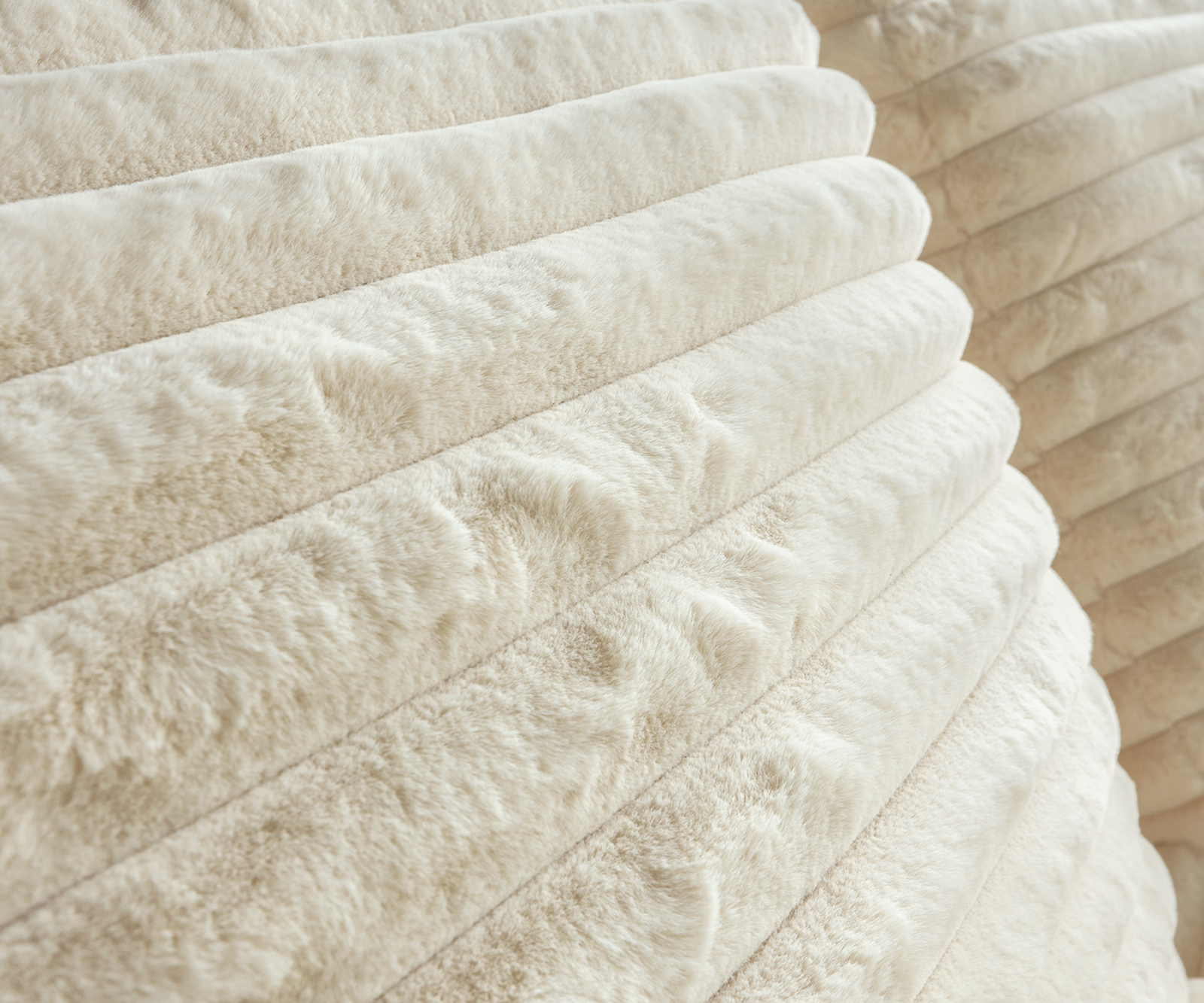 Boxspring ágy Dream-Well plüss kordbársony bézs 160x200 cm zsákrugós matrac visco-topper - Image 3