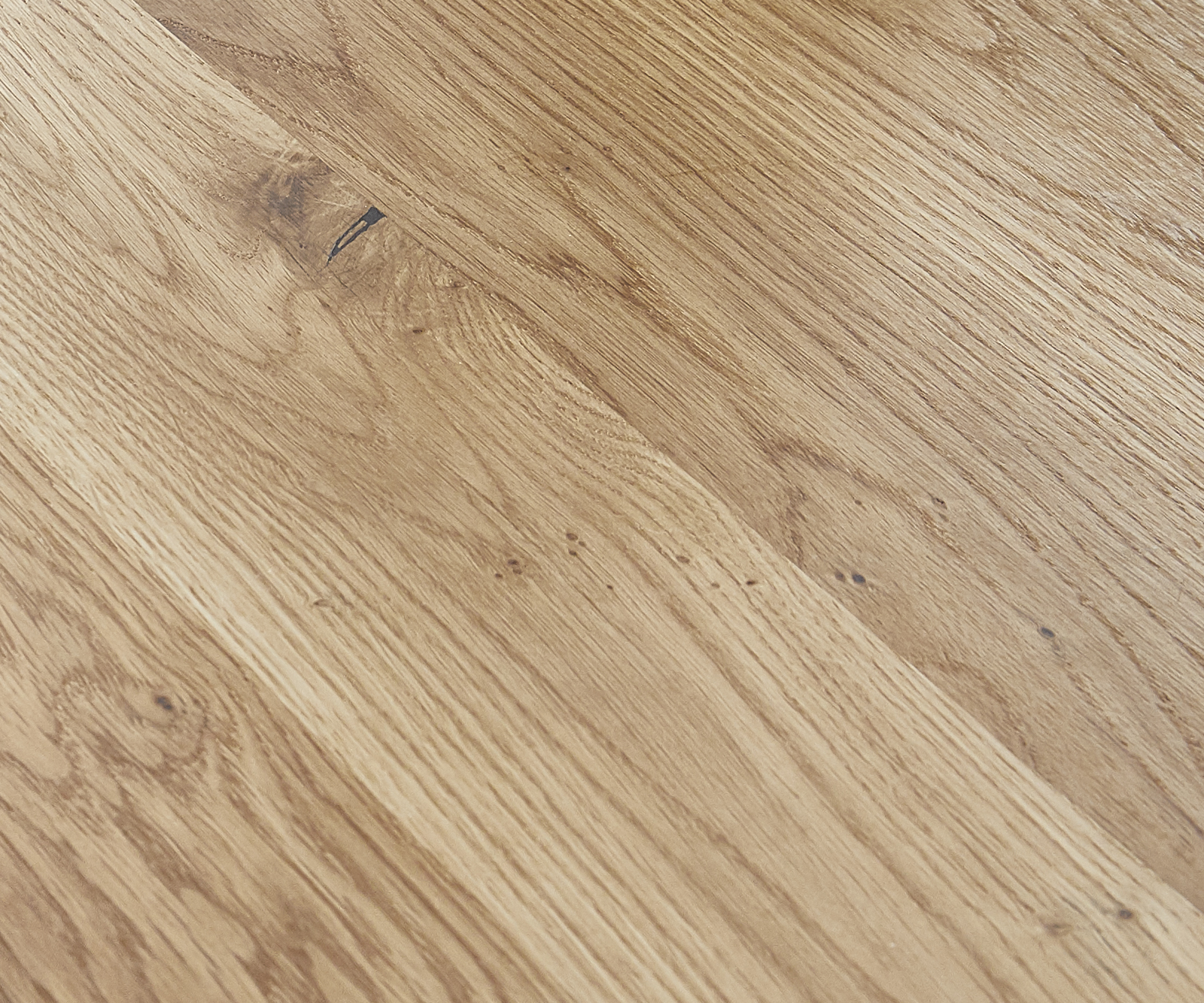 Étkezőasztal Edge hajóformájú 200x100x2,5-3 cm tölgy természetes üveg svájci él - Image 3