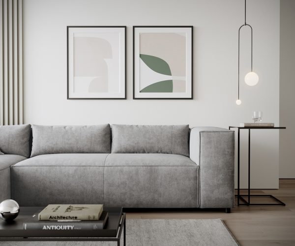 Sarokkanapé Brom 260x175 cm mikroszálas szürke bal oldali rekamié - Image 6