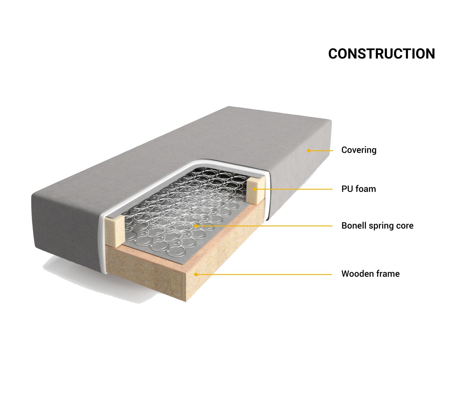 Boxspring ágy Dream-Fine mikroszálas bézs 200x200 cm - Image 4