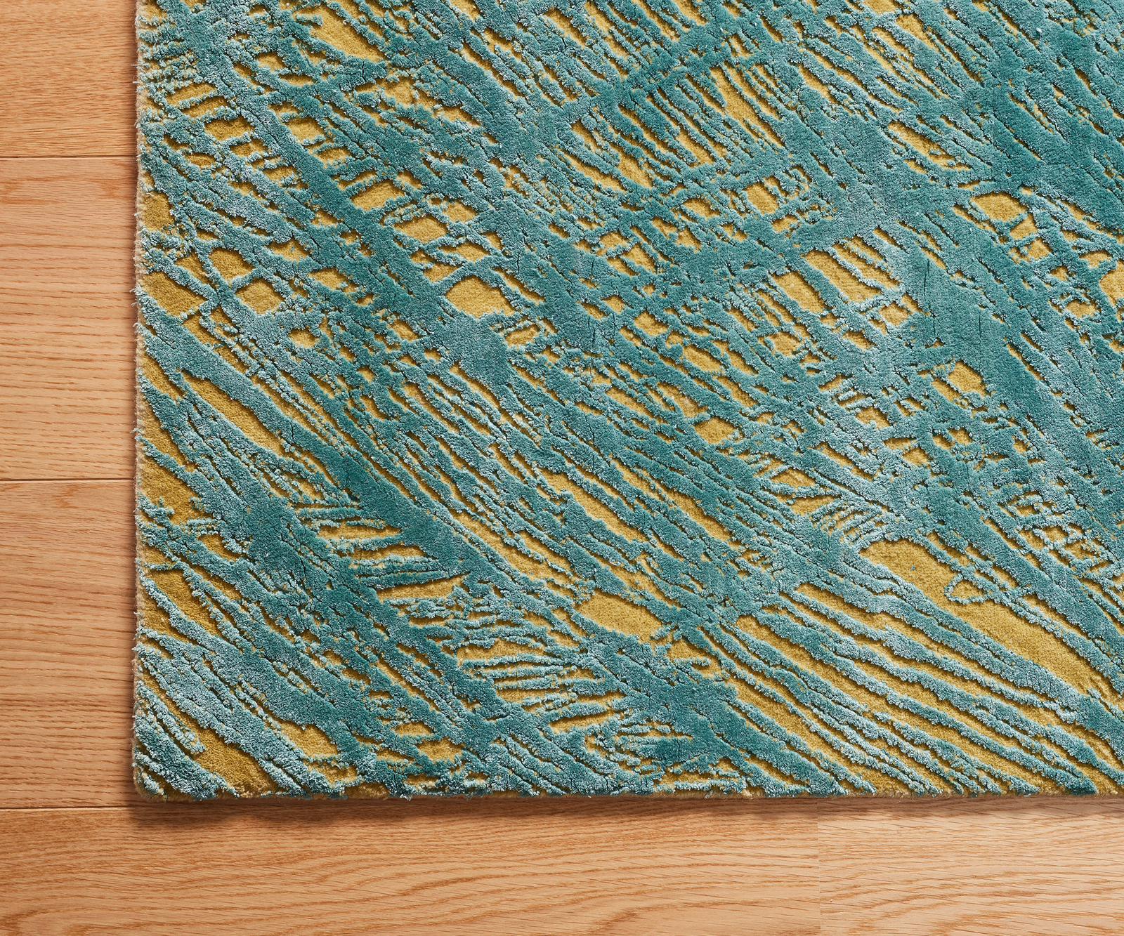 Szőnyeg kézzel csomózott Free Verse 250x300 cm sárga Jaipur Rugs - Image 4