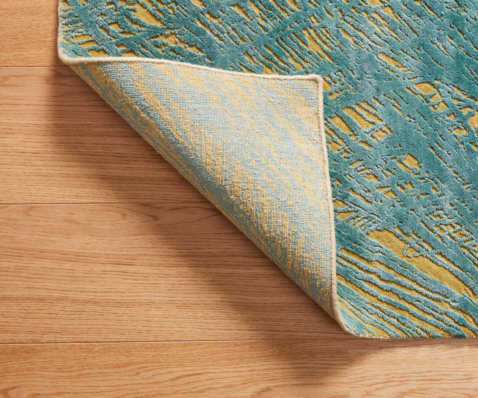 Szőnyeg kézzel csomózott Free Verse 250x300 cm sárga Jaipur Rugs - Image 5