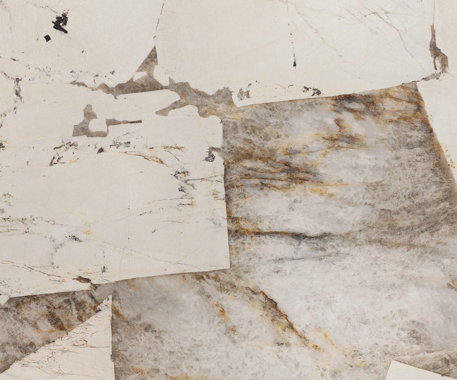 Étkezőasztal Edge Boot 240x120 kerámia iris FMG Patagonia Lappato Zenthara szögletes fém effekt felület titán - Image 3