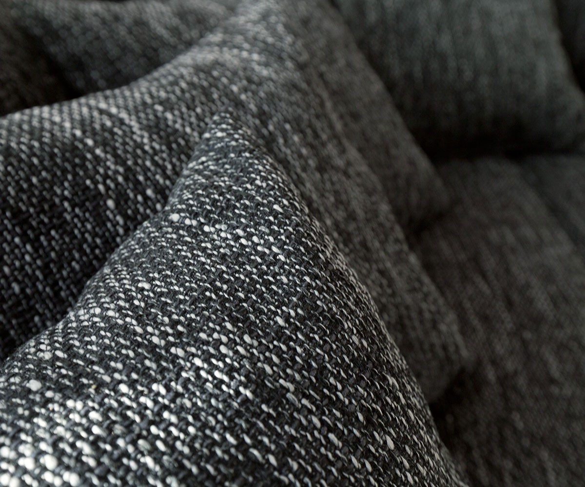 "U alakú kanapé Clovis XL fehér fekete moduláris" - Image 6