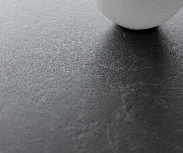 Dohányzóasztal Levente 110x60 cm Laminam®Nero Greco antracit kerámia fém láb fekete - Image 4