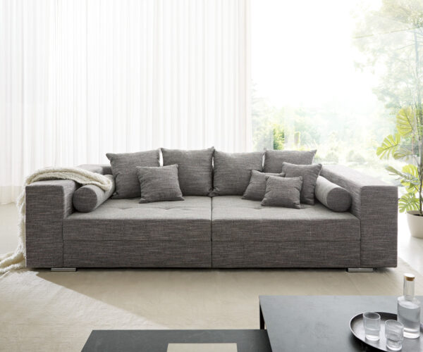 Nagy kanapé Marlen 300x140 cm világosszürke kanapé - Image 4