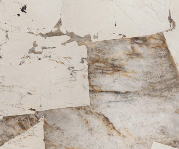 Étkezőasztal Edge hajóformájú 240x120 kerámia iris FMG Patagonia Lappato Troa rozsdamentes acél grafit - Image 3