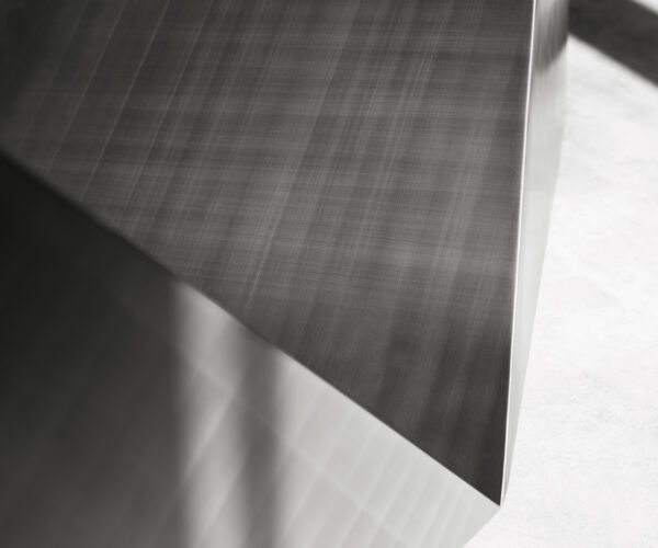 Étkezőasztal Edge ovális 280x130x2,5 tölgy természetes Prisma metál ezüst Flow-Edge - Image 6