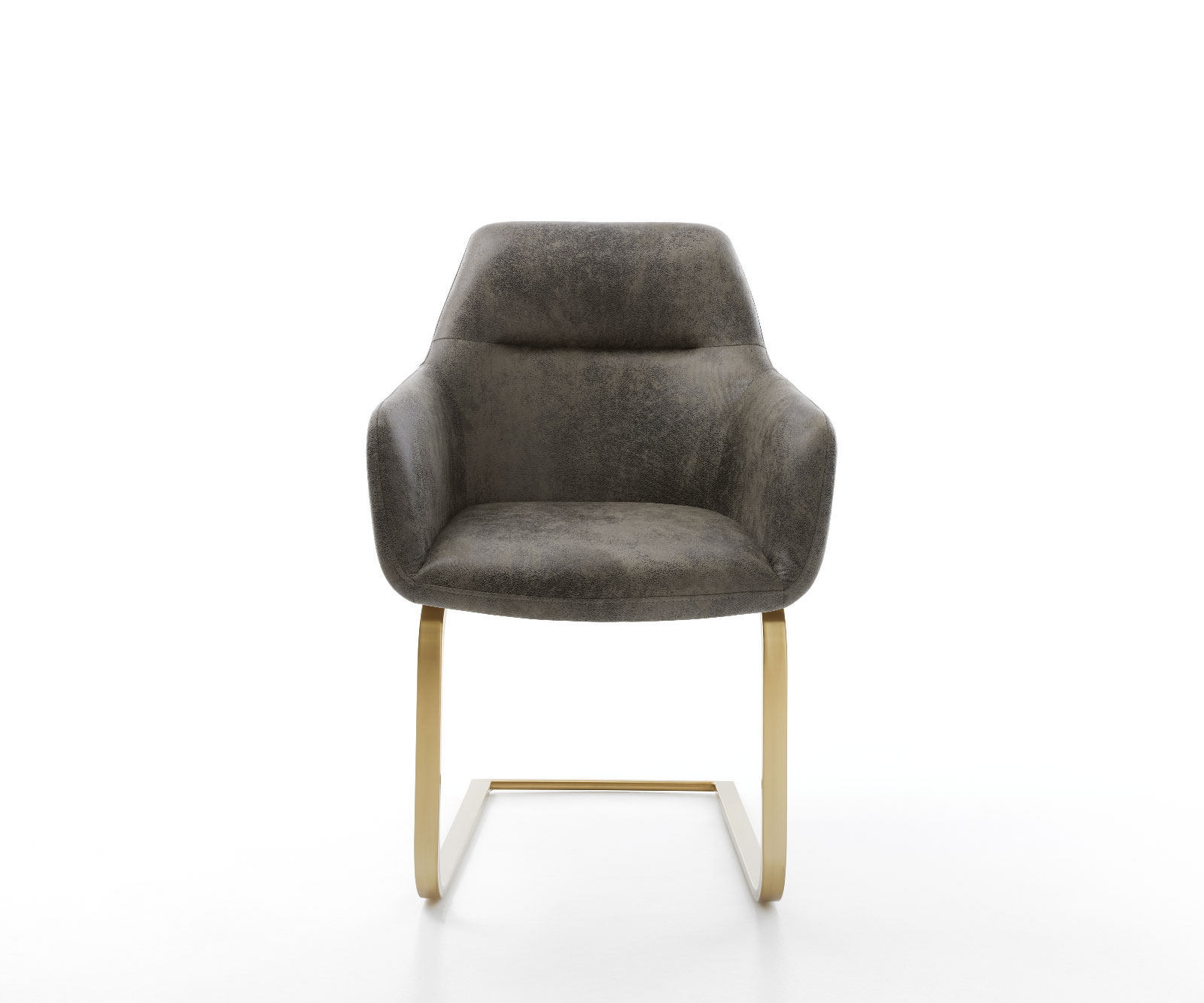 Otočná židle Pejo-Flex šedá antická konzola plochá zlatá - Image 2