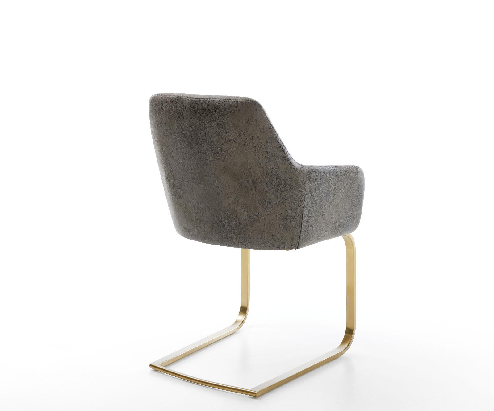 Otočná židle Pejo-Flex šedá antická konzola plochá zlatá - Image 5