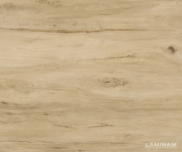 Étkezőasztal Edge hajóformájú 200x100 cm Laminam® Sabbia kerámia tölgyszínű W alakú fém láb titán effekt felület - Image 3