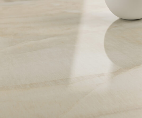 Étkezőasztal Edge 300x100 kerámia Laminam® Onice Oro Prisma metál arany - Image 5