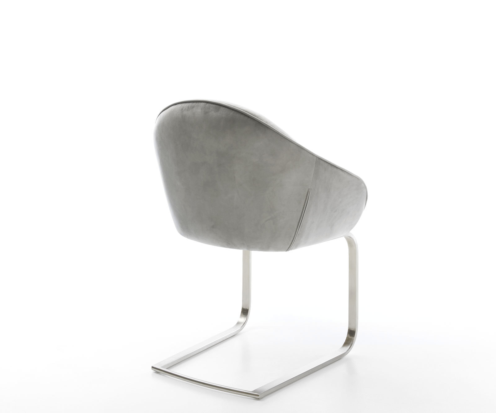 Étkezőszék Gaio-Flex mikroszálas szürke étkezőszék lapos rozsdamentes acél - Image 5