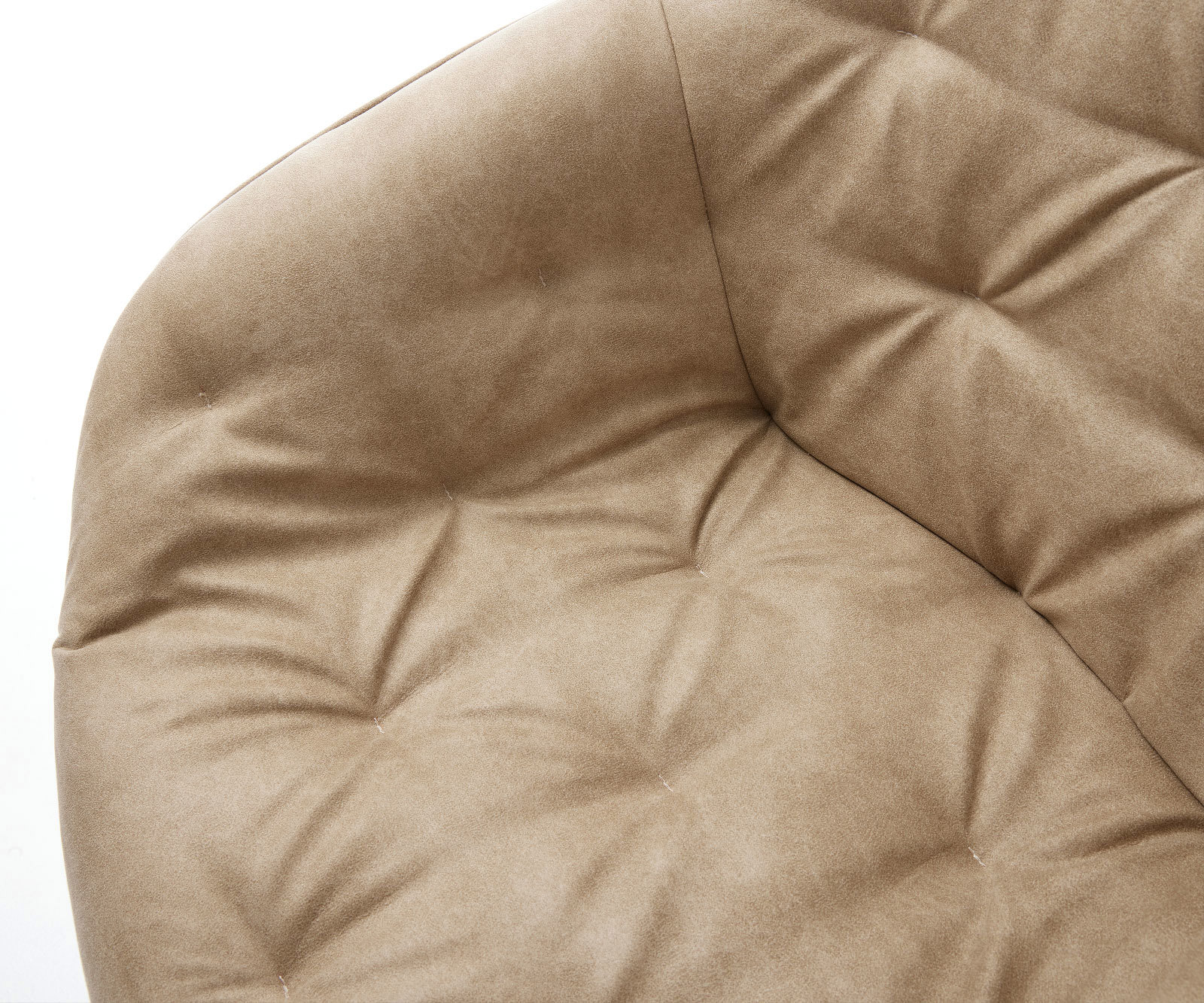 Étkezőszék Gaio-Flex mikroszálas bézs vintage étkezőszék lapos rozsdamentes acél - Image 4