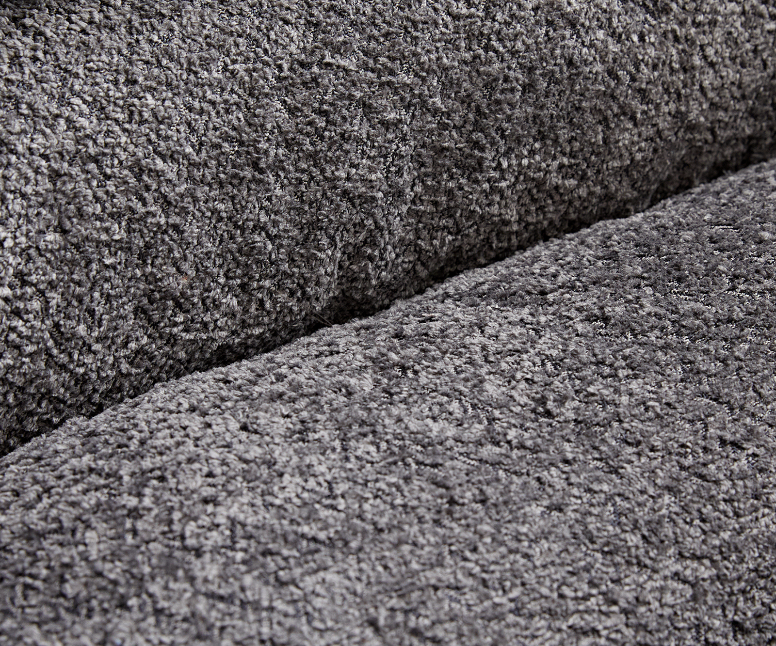 Étkezőszék Abelia-Flex karfás bouclé szürke kereszt láb széles rozsdamentes acél - Image 3