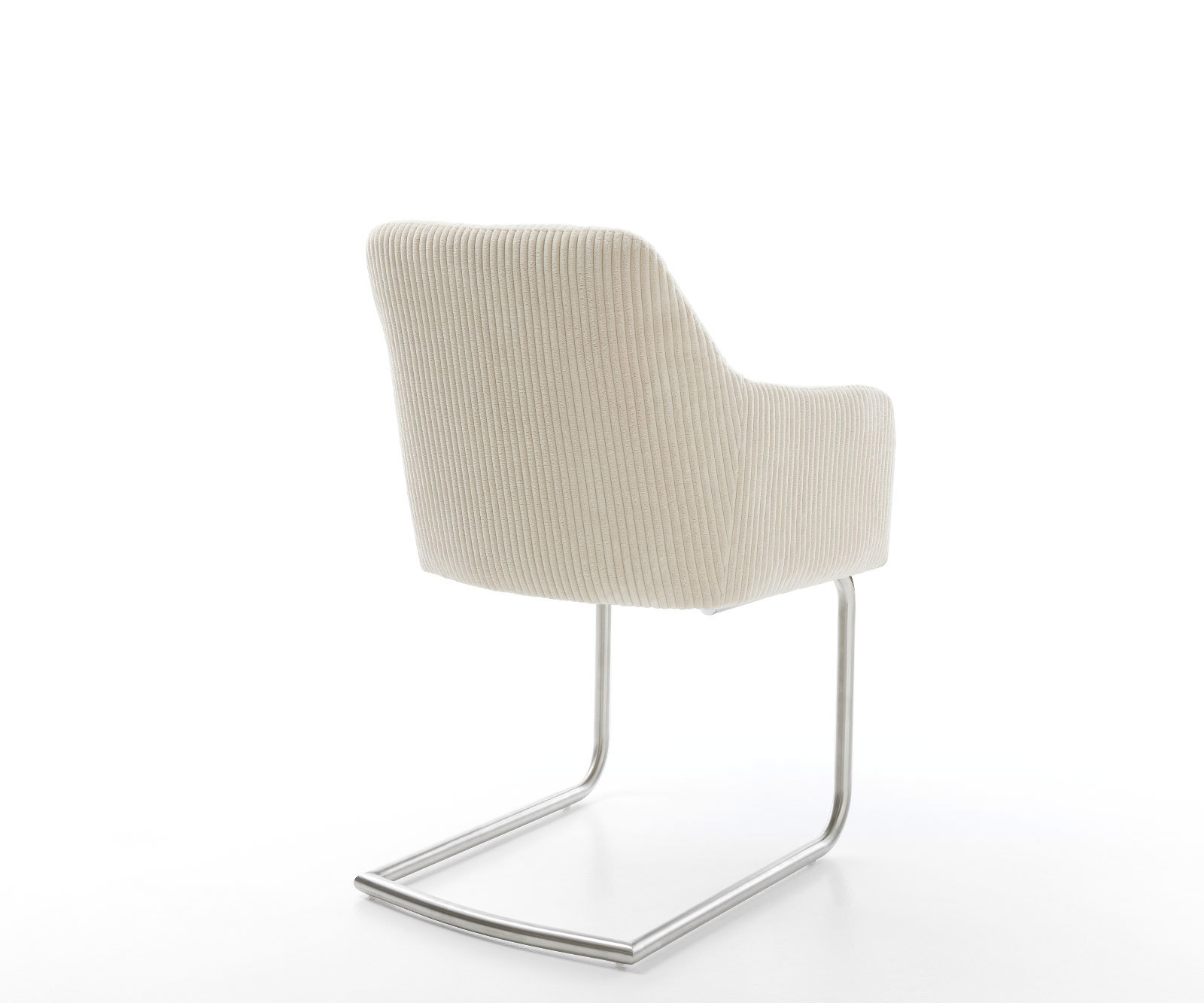 Étkezőszék Greg-Flex mikroszálas bézs étkezőszék kerek rozsdamentes acél zsákrugós - Image 5