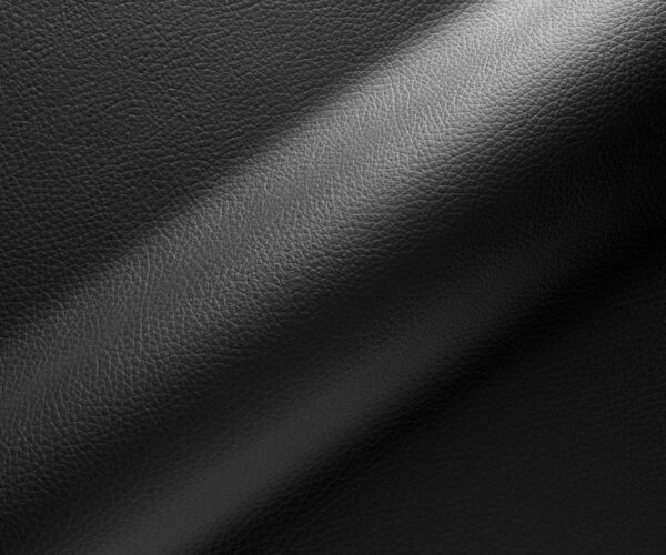 Étkezőszék Nube-Flex kényelmes karfákkal valódi fekete bőr kereszt láb széles rozsdamentes acél 360° forgatható zsákrugós - Image 3