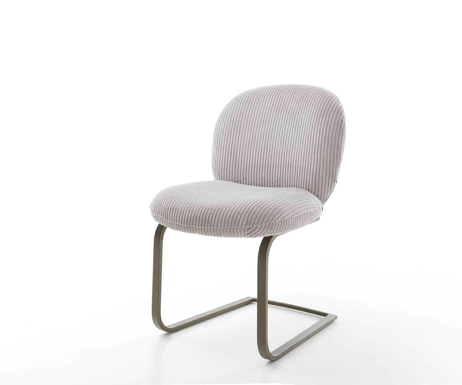 Étkezőszék Nube-Flex mikroszálas ezüstszürke étkezőszék lapos titán effekt felület zsákrugós