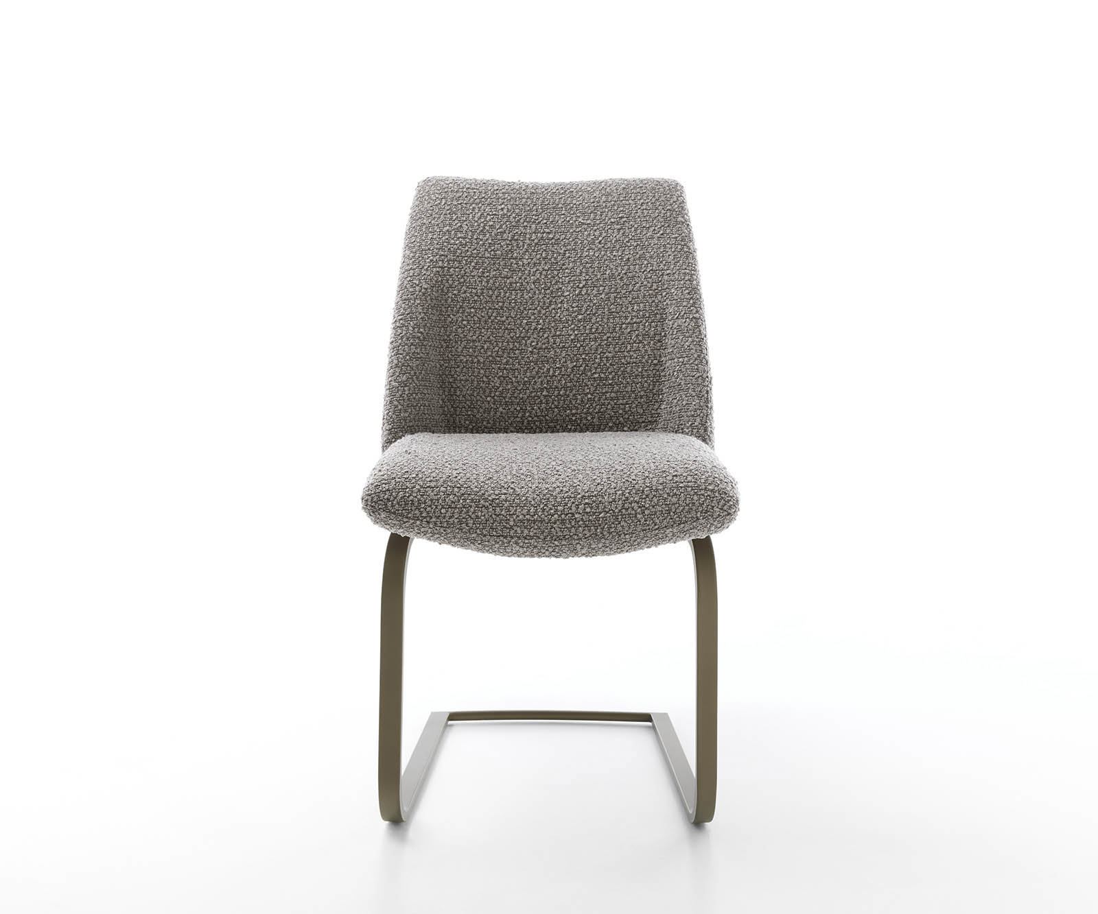 Étkezőszék Elso-Flex bouclé ezüstszürke étkezőszék lapos hatású titán zsákrugós - Image 2