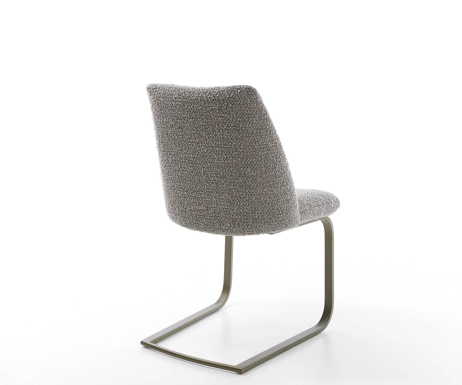 Étkezőszék Elso-Flex bouclé ezüstszürke étkezőszék lapos hatású titán zsákrugós - Image 5