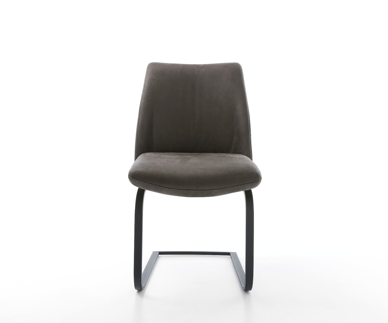 Étkezőszék Elso-Flex mikroszálas antracit vintage étkezőszék lapos fekete zsákrugós - Image 2