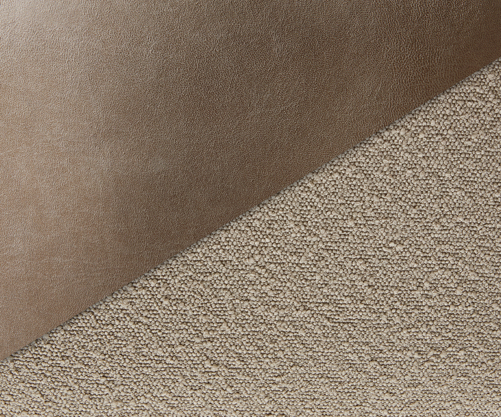 Bárszék Yago-Flex vegyes anyag mikroszálas sötét bézs bouclé sötét bézs vékony fém lábazat fekete zsákrugós - Image 3