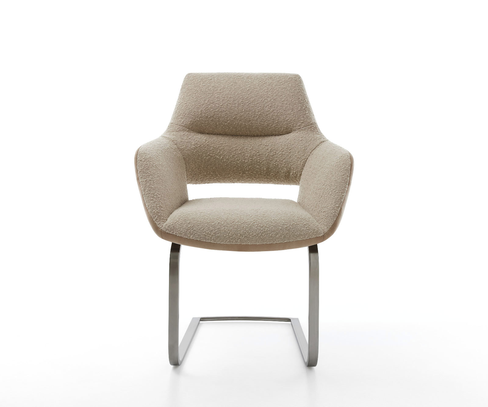 Étkezőszék Yago-Flex karfás vegyes anyagok sötét bézs lapos antracit zsákrugós étkezőszék - Image 2