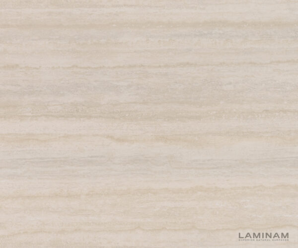 Étkezőasztal Edge ovális 220x120 cm Laminam® Travertino Bianco krémfehér Troa fém fehér - Image 3