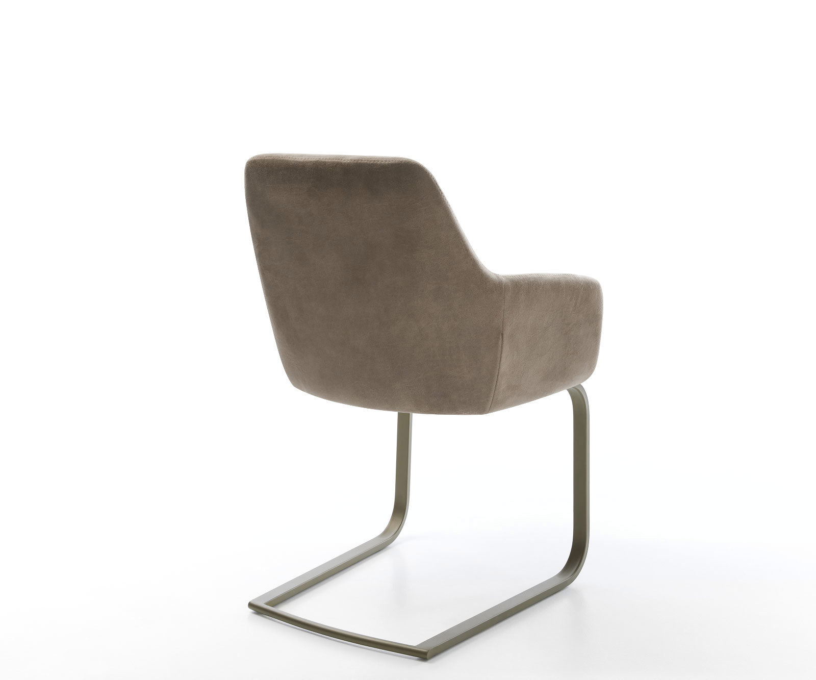 Étkezőszék Pejo-Flex mikroszálas antracit vintage étkezőszék lapos titán effekt felület zsákrugós - Image 5