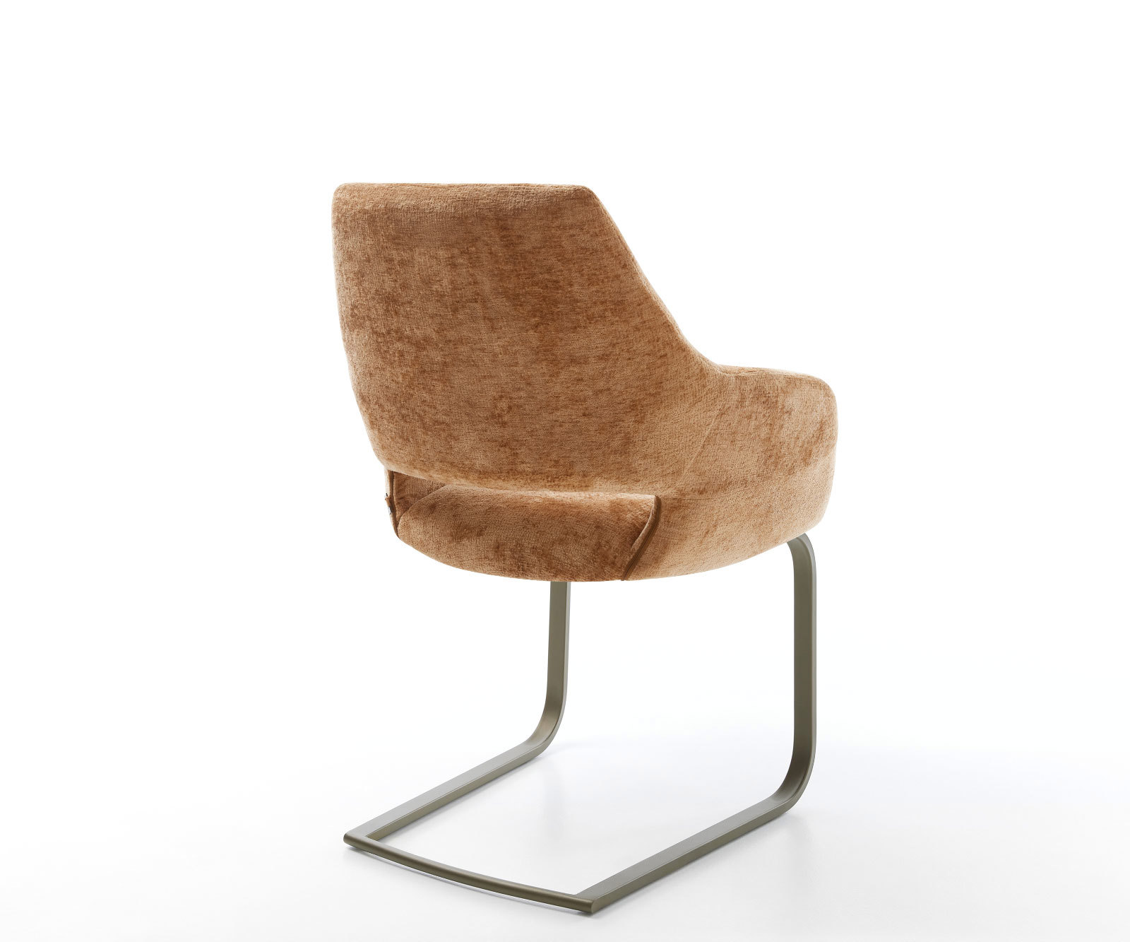 Étkezőszék Yago-Flex karfás mikroszálas rozsdás lapos hatású titán zsákrugós ülőfelület - Image 5