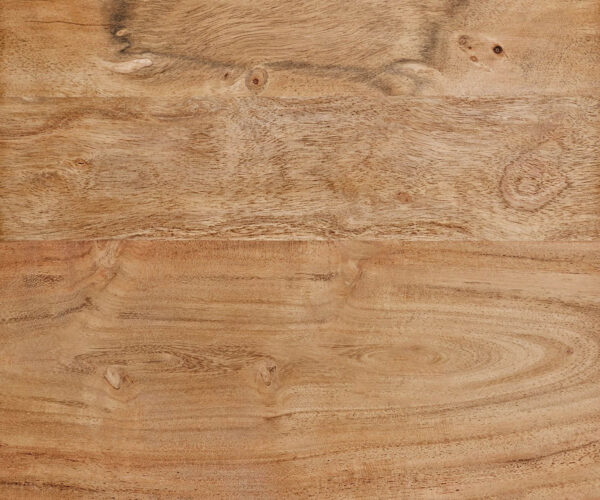 Étkezőasztal Edge 260x100 XL akác természetes rozsdamentes acél keskeny Live-Edge - Image 3