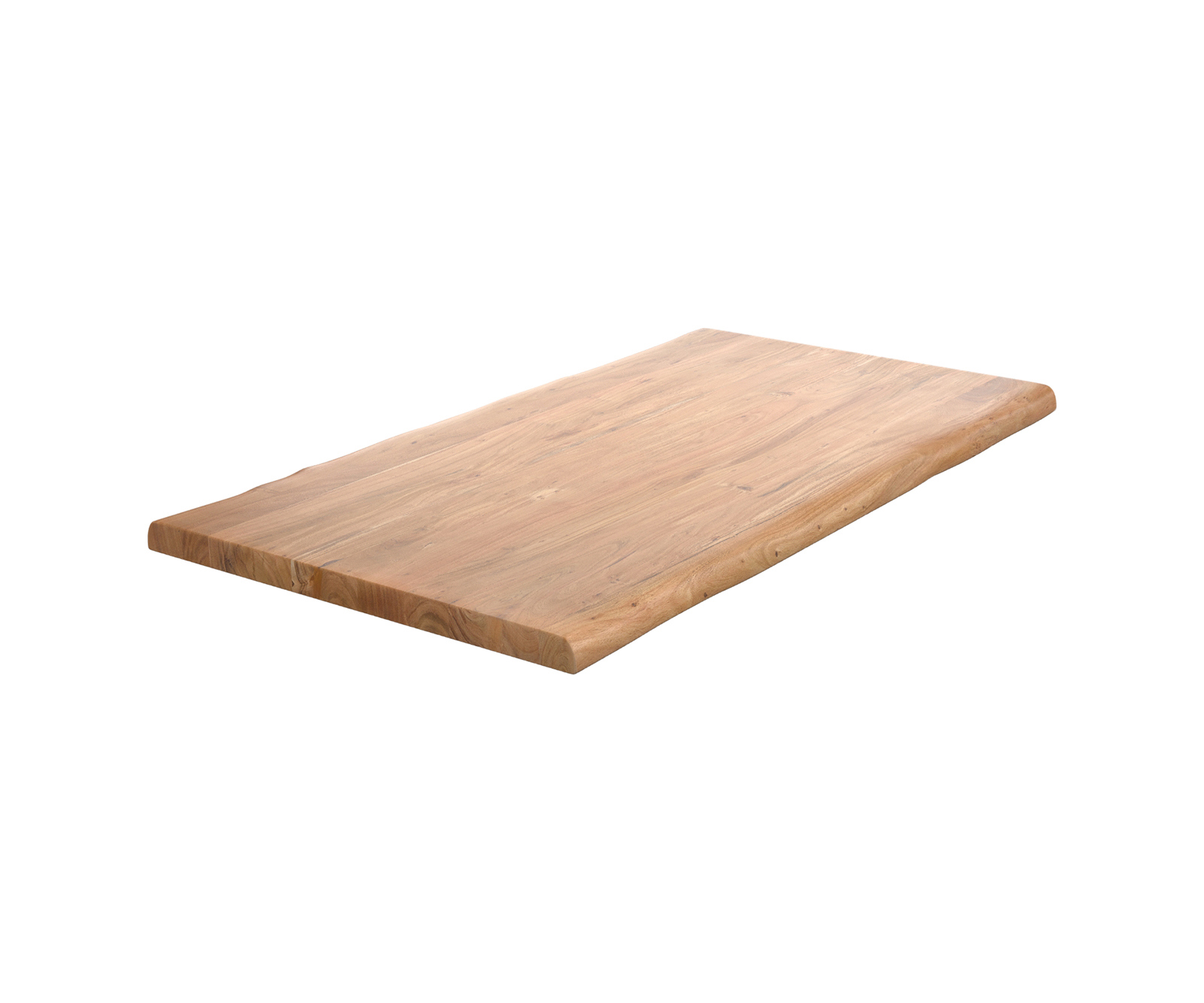 Asztallap Edge 160x90 cm XL akác természetes Live-Edge