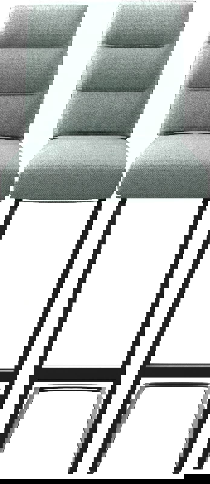 Bárszék Pela-Flex csíkos mentol étkezőszék lapos fém - Image 4