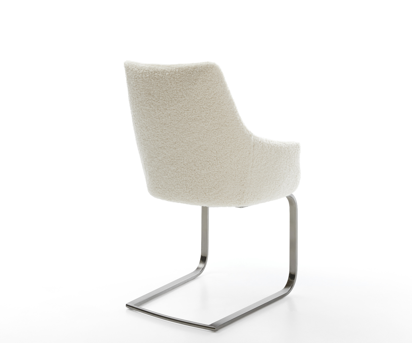 Étkezőszék Alja-Flex karfás mikroszálas bézs konzolos lapos antracit zsákrugós - Image 5