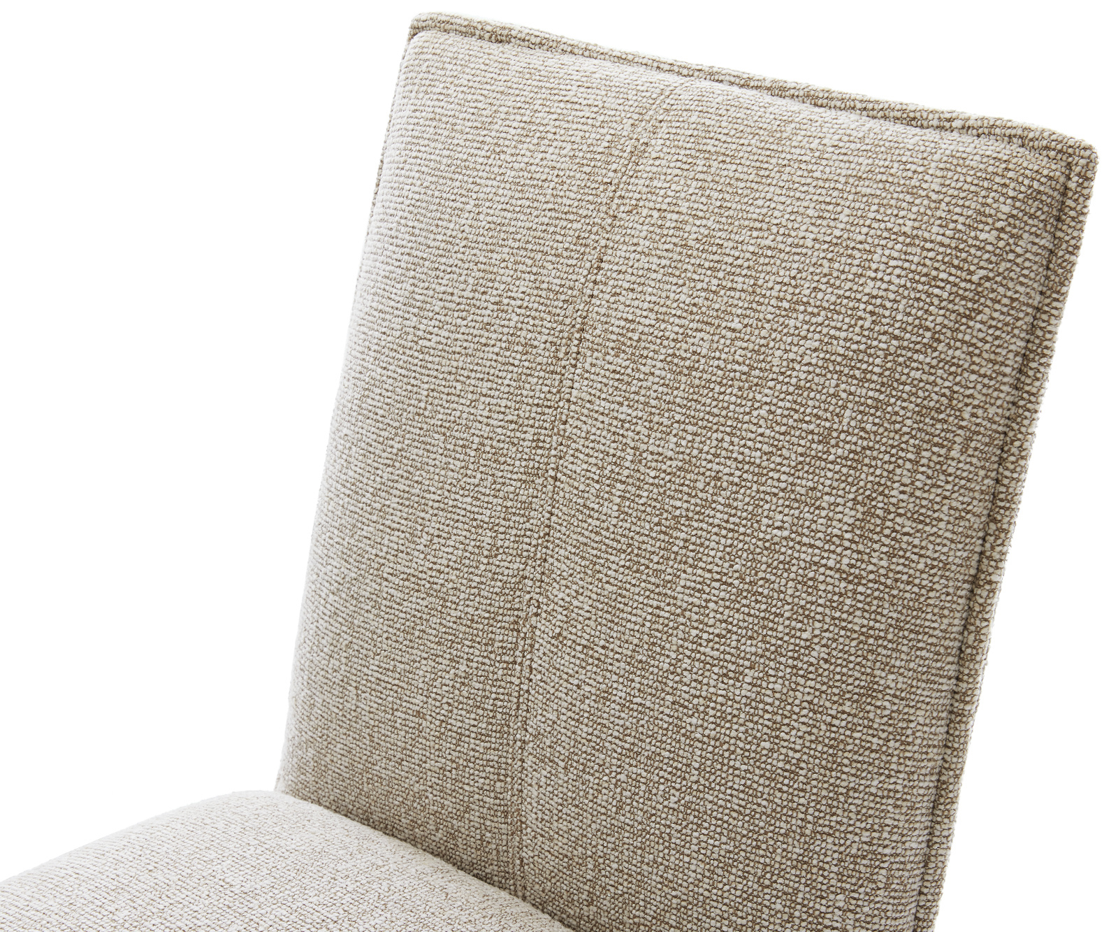 Étkezőszék Lelio-Flex szövött szövet puha bézs konzolos lapos rozsdamentes acél zsákrugós - Image 4
