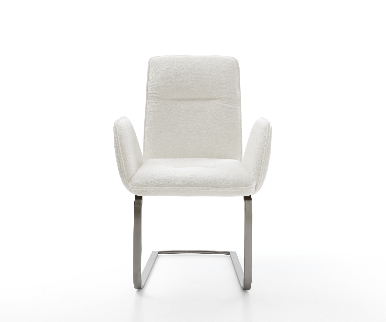 Étkezőszék Vinja-Flex bouclé puha bézs étkezőszék lapos grafit - Image 2