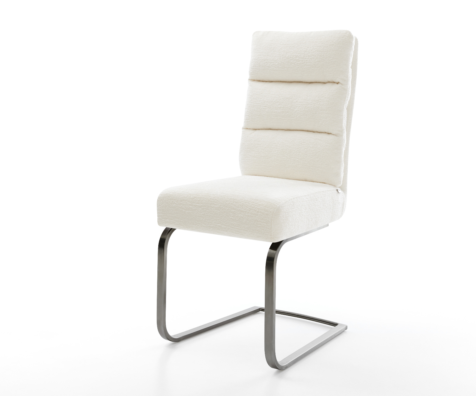 Étkezőszék Pela-Flex bouclé puha bézs étkezőszék lapos antracit zsákrugó